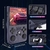 Console Portátil Retrô R36Pro Mini Videogame com 64GB e 18.000 Jogos Clássicos Com Case E Película