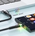 Cabo de Carregamento Rápido Turbo 6A – Tipo C e Lightning com LED RGB e QC3.0, 1M, Fibra de Nylon - loja online