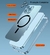 Capa para iPhone 13/14 Pro Max Case com Carregamento Sem Fio e Proteção para Câmeras