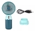 Mini Ventilador Portátil 2 em 1 Suporte para Celular Ideal para Escritório Compacto - PDC PRESENTES