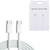 Cabo de Carregador USB Tipo C 1 Metro – Tecido Trançado com Carregamento Rápido e Modo Turbo