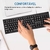 Imagem do Teclado Mecânico Gamer Preto à prova d'água JX-560