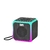 Som Potente em um Design Compacto: Caixinha de Som Bluetooth Cubo RGB - loja online
