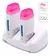 Base Dupla + 2 Aquecedor Rollon De Cera Quente - Mega Bell