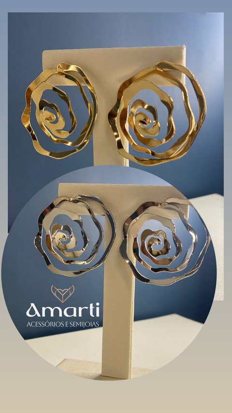 Brinco Flor Esprial