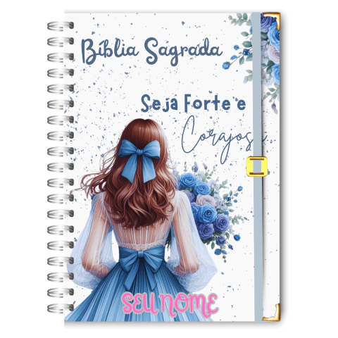 Bíblia Personalizada com Nome - Capa Dura, Arame Duplo 02 - comprar online