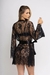 Robe Renda Chantilly Stylle Preto na internet