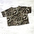 Remera corta estampada en internet