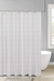 CORTINA DE BAÑO EMBOSS BLANCO