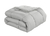ACOLCHADO DOBBY DOBLE RELLENO KAVANAGH- GRIS - Lola Blanqueria