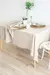 MANTEL DE TUSSOR LISO 100% ALGODON “MANTRA” 150 x 200