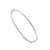 Bracelete Infantil Fio Torcido 2 mm Prata 925