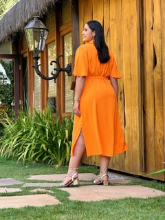 Vestido Verena Laranja na internet