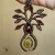 Arbol con Amonite y Ambar Rojo