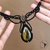 “Visión y Fuego” – Ojo de Tigre, Ojo de Halcón y Obsidiana Plateada - comprar online