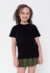 KIT 3 CAMISETAS BÁSICAS DE ALGODÃO EGÍPCIO PRETO OFF WHITE E AZUL RETRÔ na internet