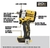 Chave de Impacto Compacta 1/2" 20V MAX Atomic DCF922B Sem Bateria e Sem Carregador - Casa do Conserto