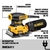 Lixadeira Orbital DeWalt Dwe6411 - 220v - comprar online