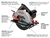 Serra Circular Skil 5200 1200W 220V - loja online
