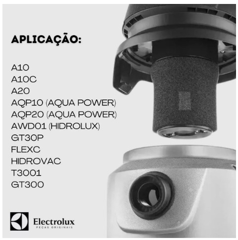 Filtro Espuma Para Aspiradores Água E Pó Electrolux