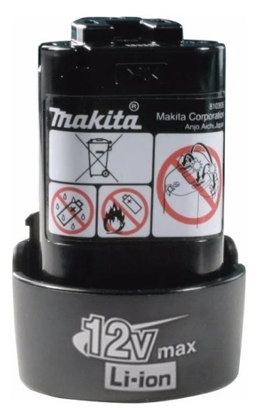 Bateria Recarregável De Li-ion 12 V Makita Bl1014