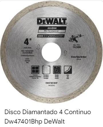 Disco Diamantado Dewalt