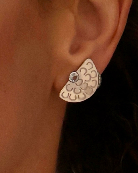 Brinco Guadalupe prata