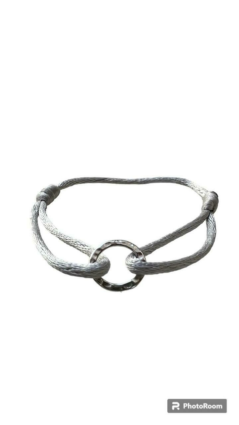 Pulseira de seda Círculo