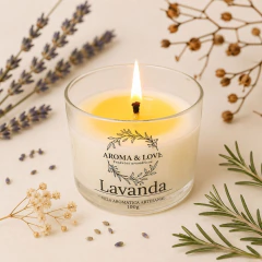 Vela Aromática Artesanal 100g - Linha Classic na internet
