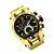 Relógio Masculino Dourado Invicta Zeus Magnum Aprova Dágua - comprar online
