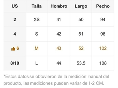 Chaleco Dafne en internet