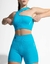NECK SEAMLESS BLUE
