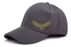 Gorra trucker cerrada gris oscuro