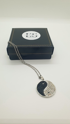 CONJUNTO ACERO QUIRURGICO YIN Y YANG - comprar online