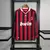 CAMISETA MANGA LONGA RETRO MILAN 09/10 - loja online