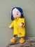 Bonequinha Amigurumi Coraline Jones na internet