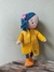 Bonequinha Amigurumi Coraline Jones - Bubu Crochet e Papel