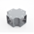 Derivación "X" 100 X 100 mm, fabricado en lámina de acero al carbón en internet