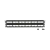 Panel de Parcheo Modular Mini-Com (Sin Conectores), Plano, Sin Blindaje, de 48 puertos, 2 UR - dondetedije