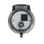Dispositivo Circular de Puertos de Acceso a Datos, Con Dos Espacios Para Módulos Mini-Com y Un Receptáculo NEMA 5-15R, Protección IP66, de 3" de Diámetro - dondetedije