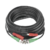 Cable coaxial ( BNC RG59 ) + Alimentación / SIAMÉS / 10 Metros / Aleación Cobre + Aluminio CCA / Para Cámaras 4K / Uso interior y exterior