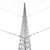 Kit de Torre Arriostrada de Piso de 6 m Altura con Tramo STZ45 Galvanizado Electrolítico (No incluye retenida).