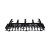 Organizador de Cables Horizontal NetManager de Alta Densidad, Doble (Frontal y Posterior), Para Rack de 19in, 1UR