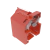 Kit de 10 Dispositivos Recubiertos para Impedir Desconexión de Plug RJ45, Color Rojo, Incluye Herramienta para Instalar/Retirar