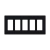 PLACA DE PARED 5 ESPACIOS - comprar en línea