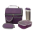 SET DE 2 LONCHERA DE 9 PULG. INCLUYE UN CILINDRO DE ACERO INOXIDABLE, UN RECIPIENTE DE PLÁSTICO PARA ALIMENTOS