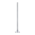 Mástil de 2 metros de 2" Diámetro, con Opresor, Base Soldada . Galvanizado por Inmersión en Caliente.