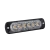 Luz Auxiliar de 6 LED, Azul, Bisel Negro, Lente Transparente - dondetedije