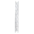 Tramo de Torre Arriostrada de 3m x 35cm, Galvanizado por Electrólisis, Hasta 45 m de Elevación. Zonas Secas.