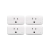 KIT Adaptador para tomacorriente PlugIn inalámbrico incluye 4 piezas